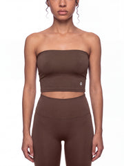 Aelia Yoga Cropped Tube Top